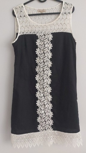 Zdjęcie oferty: Sukienka elegancka z koronką, rozmiar S, 36