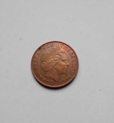 Zdjęcie oferty: 2pence 1998W.Brytania Jersey,stal pok.miedzią