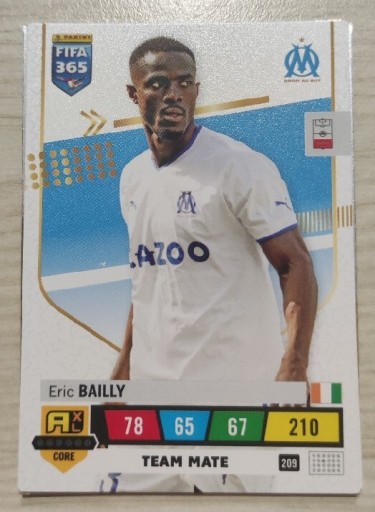 Zdjęcie oferty: FIFA 365 2023 CORE TEAM MATE 209 ERIC BAILLY