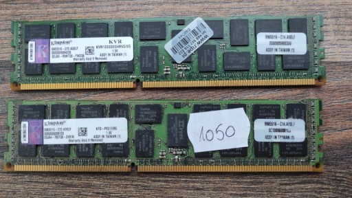 Zdjęcie oferty: RAM 8GB ECC REGISTERED DDR3 1333MHz PC3-10600R 