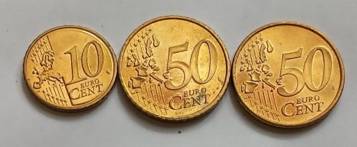 Zdjęcie oferty: Zestaw-lot-monet eurocent