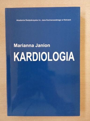 Zdjęcie oferty: Marianna Janion - Kardiologia