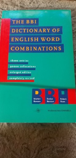 Zdjęcie oferty: THE BBI DICTIONARY OF ENGLISH WORD COMBINATIONS