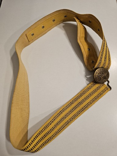 Zdjęcie oferty: Stary radziecki pas paradny oficerski – mundur wojskowy ZSRR z lat 80.