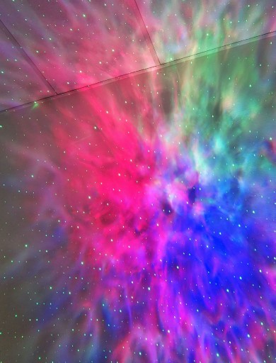 Zdjęcie oferty: Projektor nieba kosmosu gwiazd LED Laser WIFI TUYA Biały SKY-01