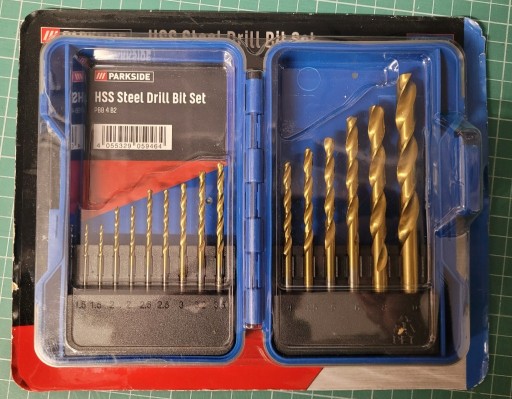 Zdjęcie oferty: Zestaw wierteł do metalu parkside nowe