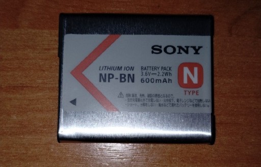 Zdjęcie oferty: Bateria Sony NP-BN