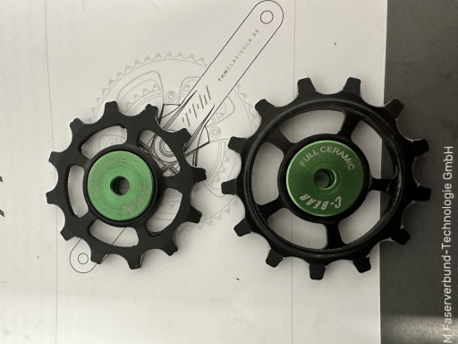 Zdjęcie oferty: Kółeczka przerzutki C-Bear Full Ceramic Dura Ace