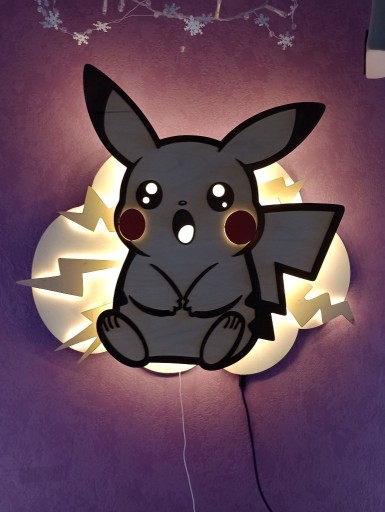 Zdjęcie oferty: Lampka nocna Pikachu 40cm 