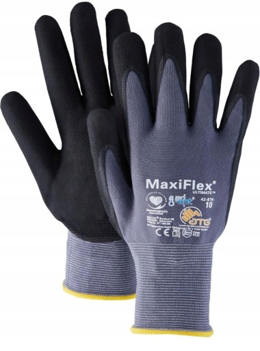 Zdjęcie oferty: Rękawice ATG MaxiFlex rozmiar 10 - XL 
