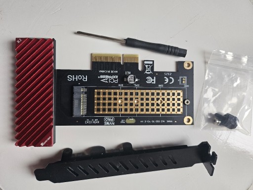 Zdjęcie oferty: Adapter SSD PCIe 4.0x4x8x16