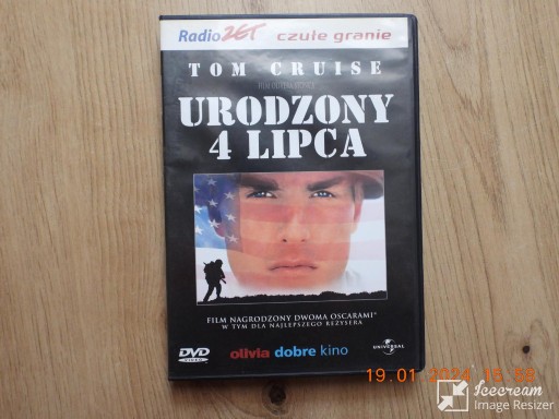 Zdjęcie oferty: Film:  Urodzony 4 Lipca płyta  - DVD  PL