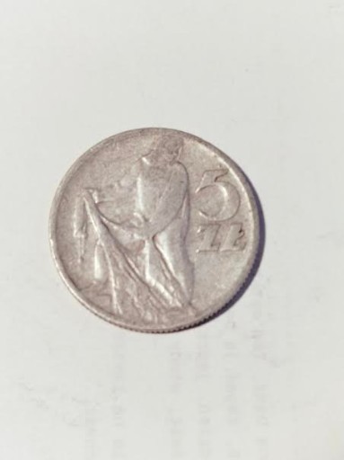 Zdjęcie oferty: Moneta 5 ZŁ    1959r.   Rybak PRL