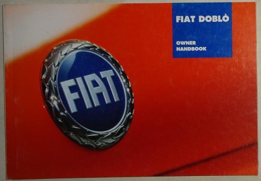 Zdjęcie oferty: FIAT DOBLO 2004 - INSTRUKCJA OBSŁUGI