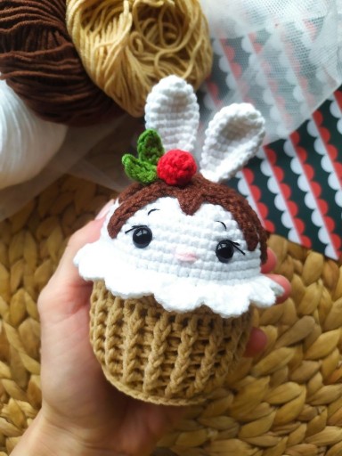 Zdjęcie oferty: Królik, Zajączek, amigurumi, zabawka, Wielkanoc