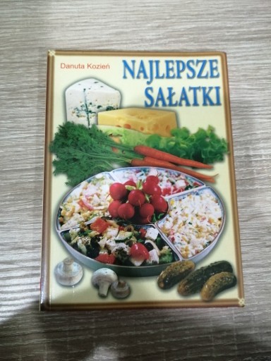Zdjęcie oferty: Książka kucharska Najlepsze sałatki Danuta Kozień