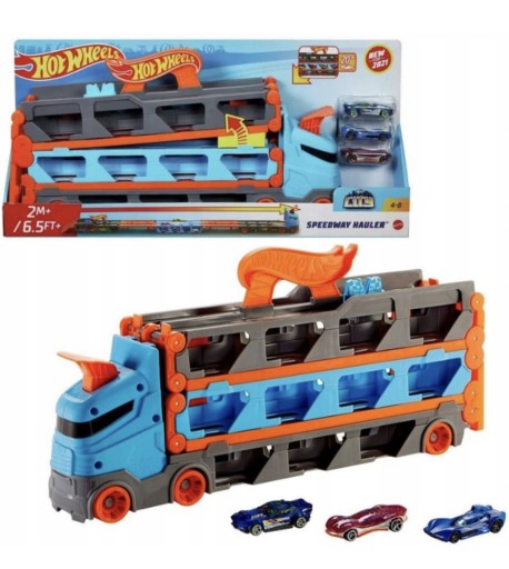 Zdjęcie oferty: Hot Wheels HGH33 Furgonetka na 20 aut 2 w 1 NOWA 