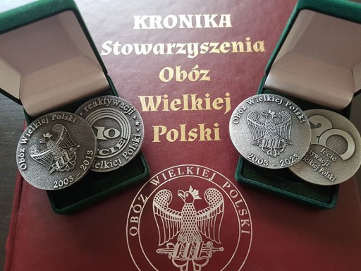 Zdjęcie oferty: Medal okolicznościowy Obóz Wielkiej Polski Dmowski