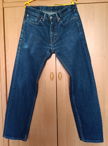 Zdjęcie oferty: Jeansy Levi’s 505 W32L32 Męskie Granatowe