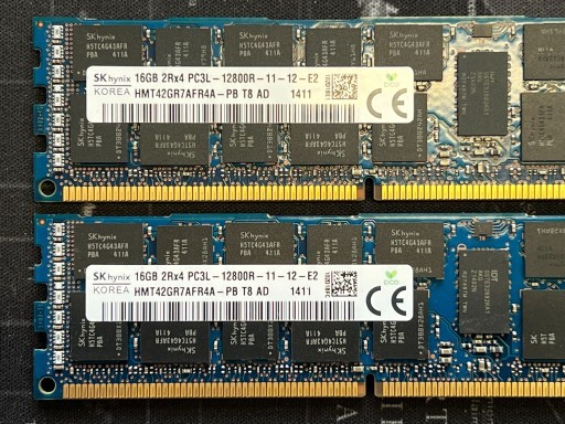 Zdjęcie oferty: Pamięć DDR3 PC3L Registred