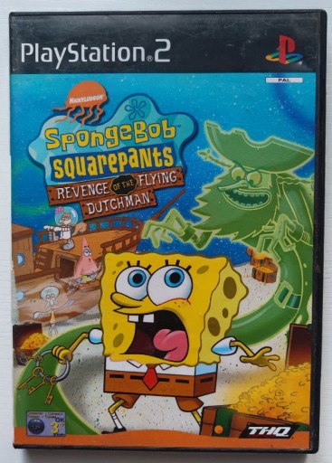 Zdjęcie oferty: Pudełko SpongeBob SquarePants: Revenge of the Flying PlayStation 2 (PS2)