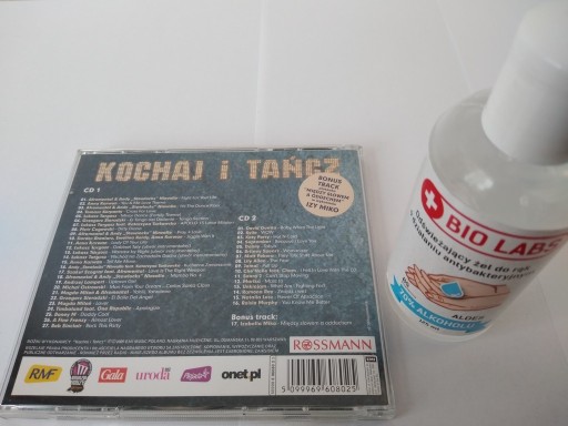 Zdjęcie oferty: CD x 2 KOCHAJ I TAŃCZ + ŻEL GRATIS