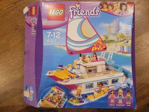 Zdjęcie oferty: LEGO 41317 SŁONECZNY KATAMARAN INSTRUKCJA PUDEŁKO