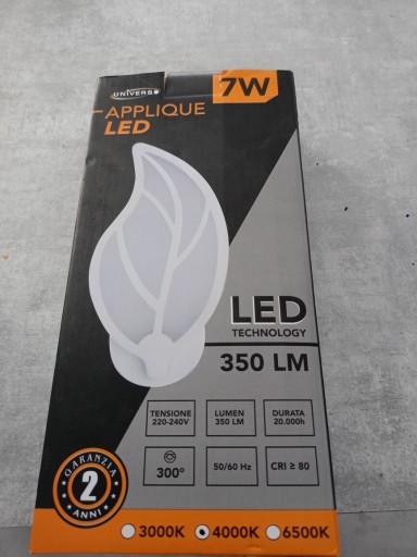 Zdjęcie oferty: Lampa kinkiet biały LED 7w barwa neutralna 4000K