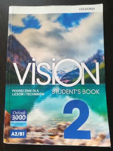 Zdjęcie oferty: Vision student's book