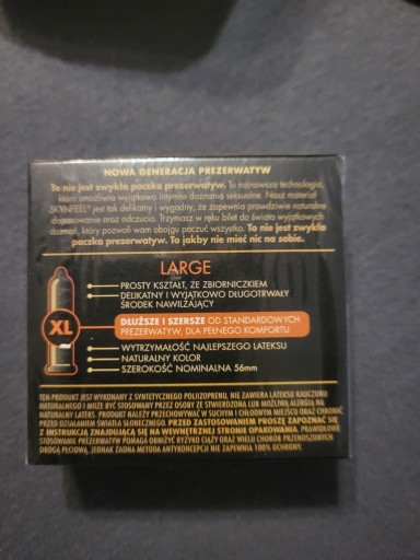 Zdjęcie oferty: UNIMIL SKYN Large Prezewatywy - 3 sztuki