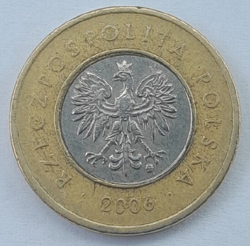 Zdjęcie oferty: 2 zł 2006 r - 2zl 2006r moneta 2 złote 2006 rok