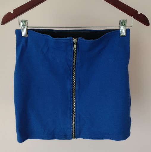 Zdjęcie oferty: niebieska kobaltowa spódniczka H&M rozmiar 38