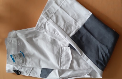Zdjęcie oferty: Spodnie robocze białe dla malarza nowe 50 M/L