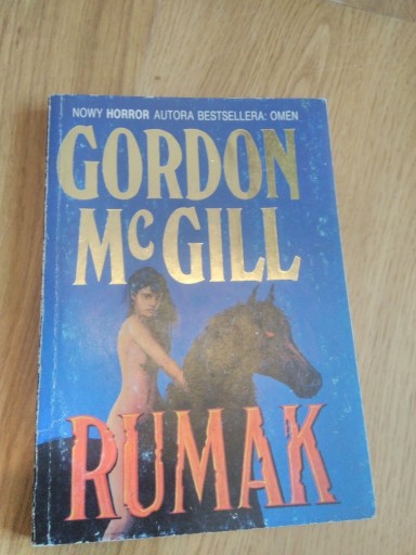 Zdjęcie oferty: Rumak - Gordon McGill książka horror 