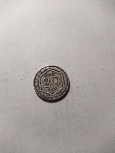 Zdjęcie oferty: Włochy 20 centesimo 1918