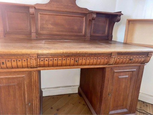 Zdjęcie oferty: Stare biurko, antyk, z nadstawką