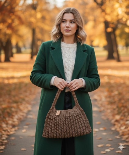 Zdjęcie oferty: Branżowa torebka Seashell, ręczne robioną