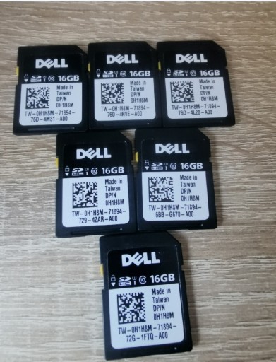 Zdjęcie oferty: Karta dell 16gb SdHc class 10 