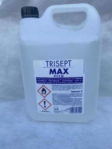 Zdjęcie oferty: Płyn do dezynfekcji bakteriobójczy TRISEPT MAX 5l