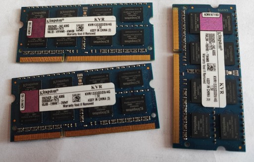 Zdjęcie oferty: RAM 4GB KINGSTON KVR13333D3S9/4G 1.5V DDR3