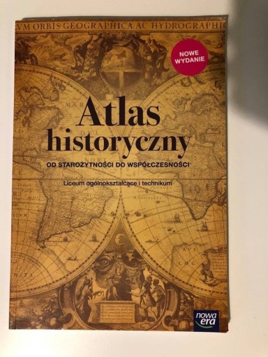 Zdjęcie oferty: Nowa Era Atlas historyczny po podstawówce