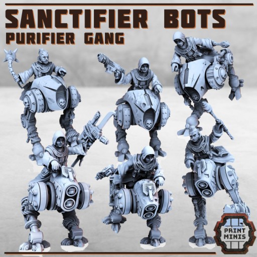 Zdjęcie oferty: Sanctifier Bots x 6 with Purifier Riders x4