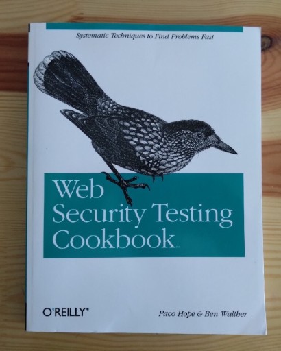 Zdjęcie oferty: Web security testing cookbook