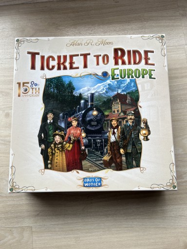 Zdjęcie oferty: Wsiąść do pociągu-Ticket to Ride Europa 15rocznica
