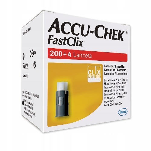 Zdjęcie oferty: Accu-check fastclix 204 szt bębenki nowe