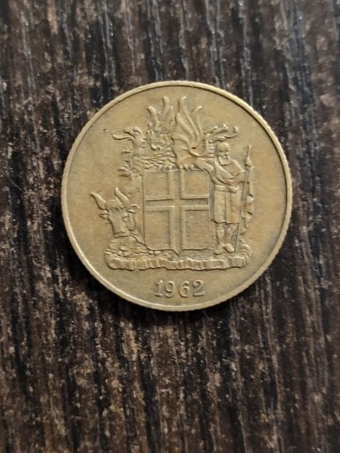 Zdjęcie oferty: Islandia 1 korona 1962r