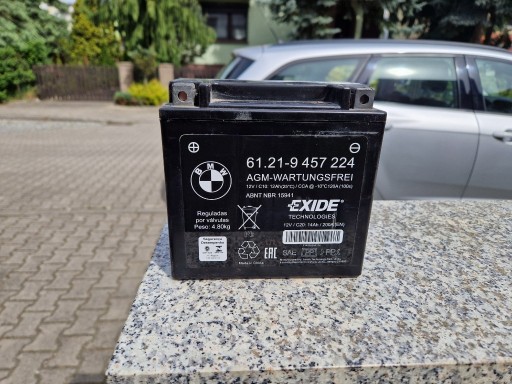 Zdjęcie oferty: Akumulator żelowy BMW AGM 12V 12Ah BMW R 1250GS
