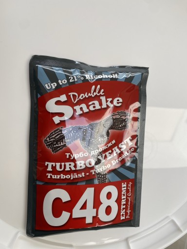 Zdjęcie oferty: Drożdże aktywne Double Snake C48-5 szt.