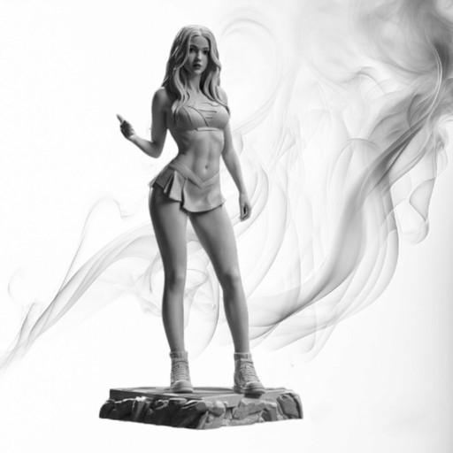 Zdjęcie oferty: Figurka druk 3D żywica " Girl "- 120 mm