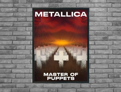 Zdjęcie oferty: Plakat Metallica master of puppets